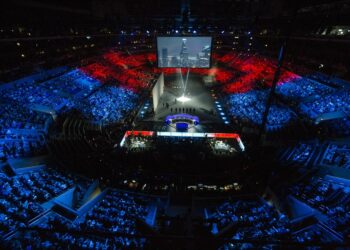 Arena montada na última edição dos Jogos asiáticos