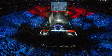 Arena montada na última edição dos Jogos asiáticos