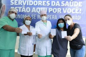 Imunização em combate ao coronavírus em Maringá atinge três mil pessoas em dois dias
