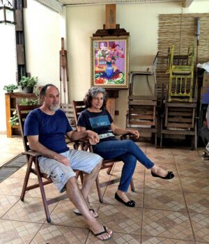 Entrevista com os artistas plásticos Violin e Mazza