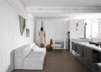 Projeto: Apartamento CVU - flipê arquitetura / Foto: Carolina Lacaz - ArchDaily
