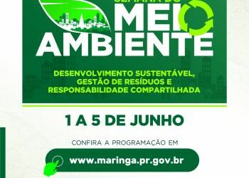 Evento online celebrará a semana do meio ambiente em Maringá