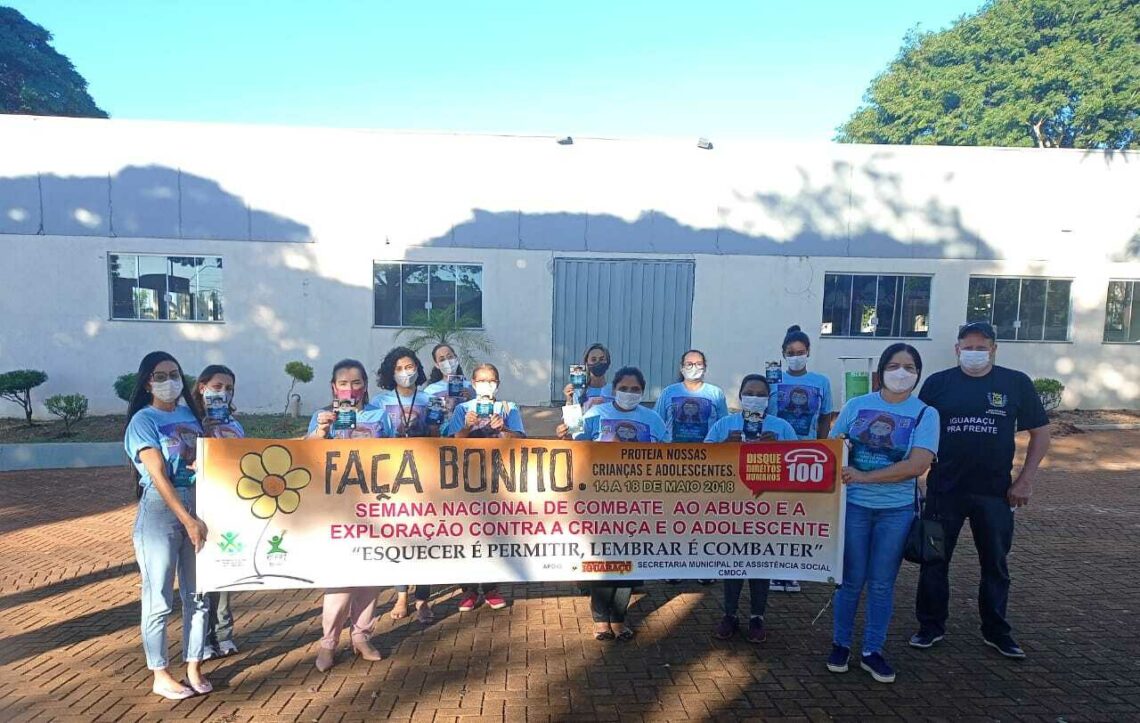Assistência Social de Iguaraçu promove campanha contra o abuso e exploração sexual de crianças e adolescentes