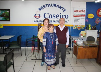 Restaurante O Caseiro - Conquista de um filho descendente japonês
