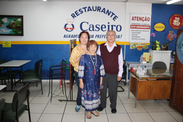 Restaurante O Caseiro - Conquista de um filho descendente japonês
