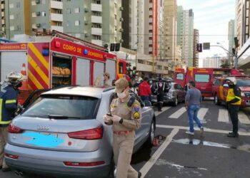 Diariamente bombeiros e socorristas fazem o atendimento primário a vítimas de acidentes. Crédito: Corpo de Bombeiros