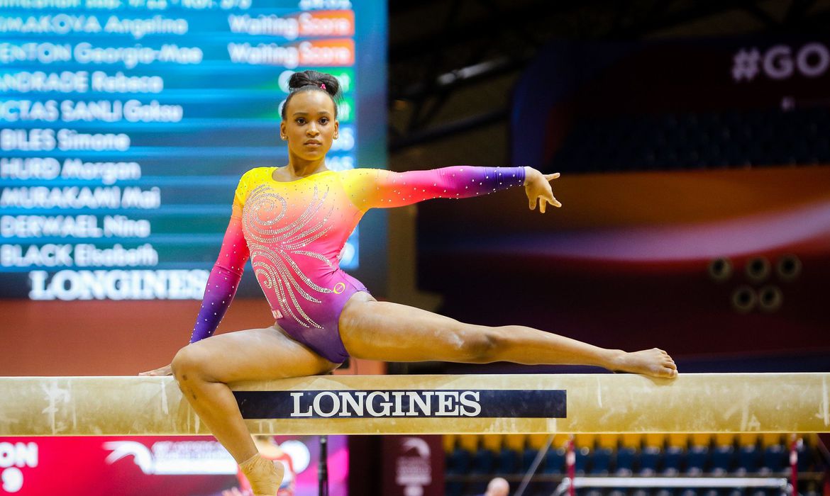 Rebeca Andrade Fatura Ouro Na Copa Do Mundo De Ginastica Artistica O Maringa