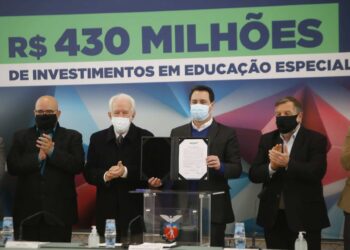 Educação especial do Paraná receberá o investimento de aproximadamente R$ 432,3 milhões do Governo do Estado