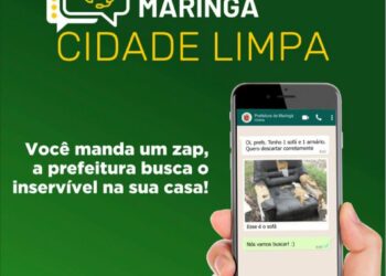 Prefeitura de Maringá inicia projeto Central Maringá Cidade Limpa hoje