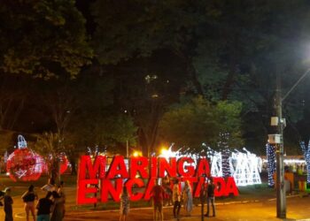 Empresa paulista vence licitação para iluminação especial de Natal em Maringá