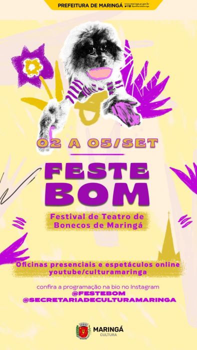 Festival de Bonecos com oito espetáculos e cinco oficinas inicia nesta quinta