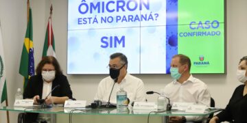 Primeiro caso da variante ômicron é constatado no Paraná por meio da Secretaria de Saúde