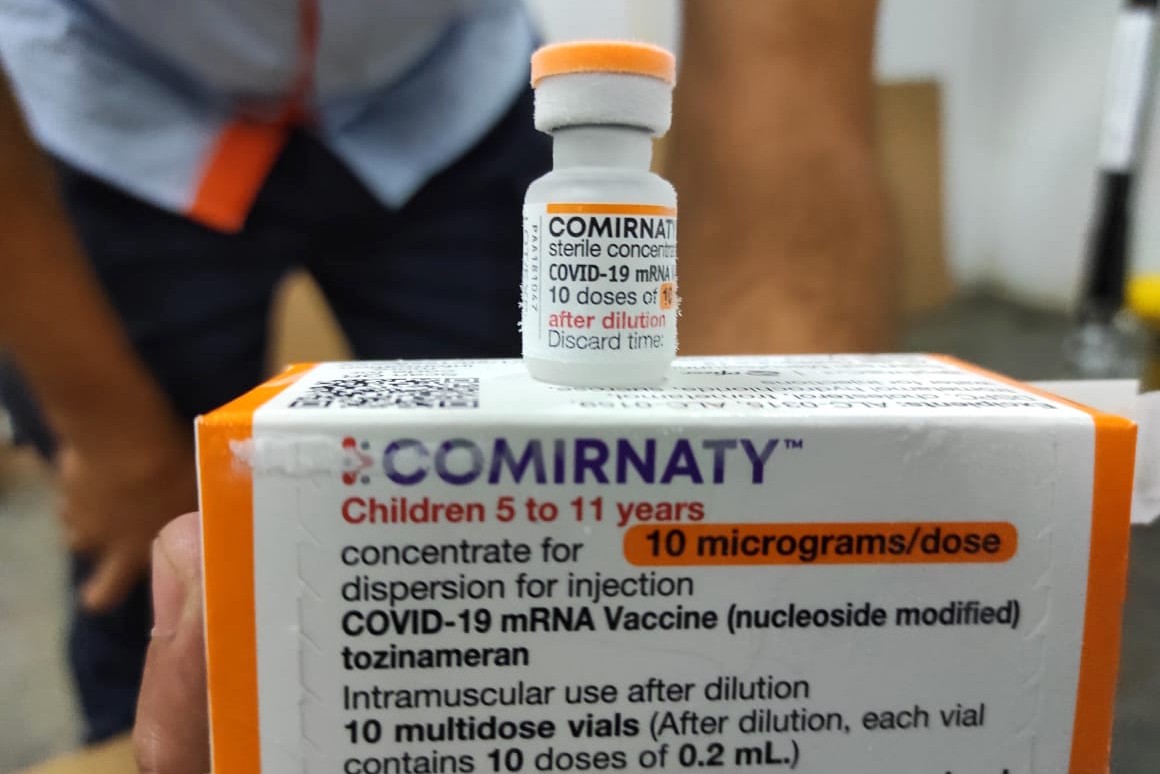 Terceira remessa de imunizantes da Pfizer para crianças de 5 a 11 chega ao Paraná hoje