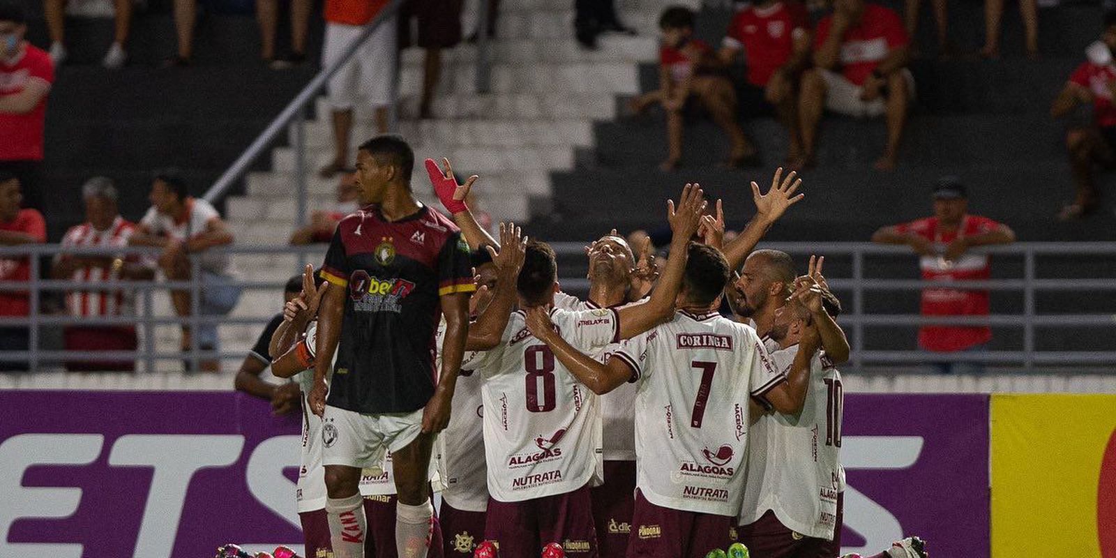 Copa do Nordeste: CRB derrota Globo e entra no G4 do Grupo B