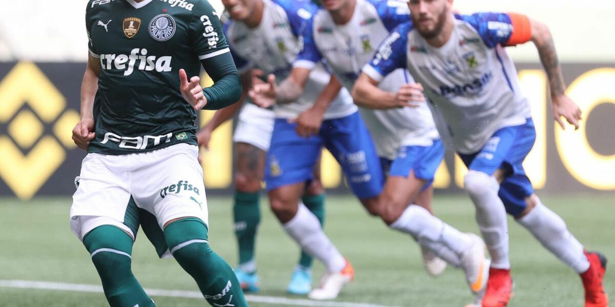 Paulistão: Palmeiras bate Santo André e se isola como líder do Grupo C