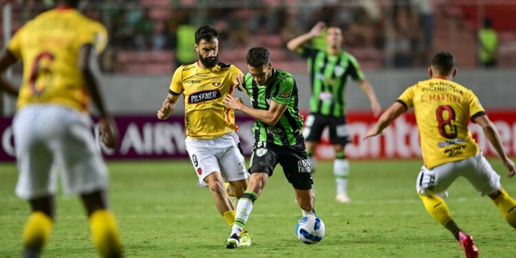 Libertadores: América-MG fica no 0 a 0 com o Barcelona de Guayaquil