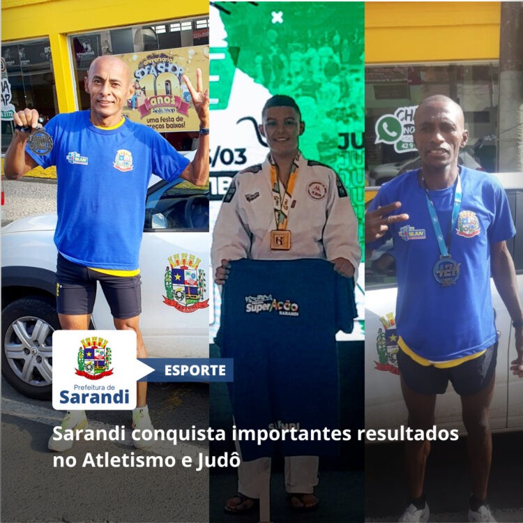 Sarandi conquista importantes resultados no Atletismo e Judô