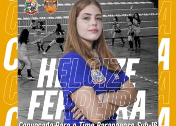 Atleta Sarandiense é convocada para Seleção Paranaense Categoria Sub16 de Handebol Feminino