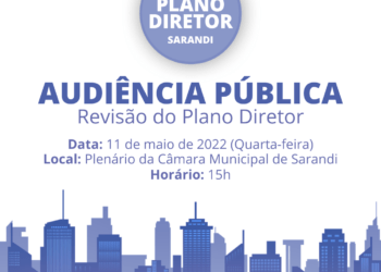 Convite para Audiência Pública de Revisão do Plano Diretor