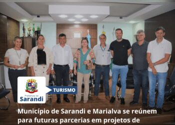 Município de Sarandi e Marialva se reúnem para futuras parcerias em projetos de Turismo Rural