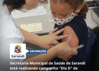 Secretaria Municipal de Saúde de Sarandi está realizando campanha