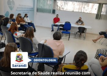 Secretaria de Saúde realiza reunião com departamento odontológico municipal