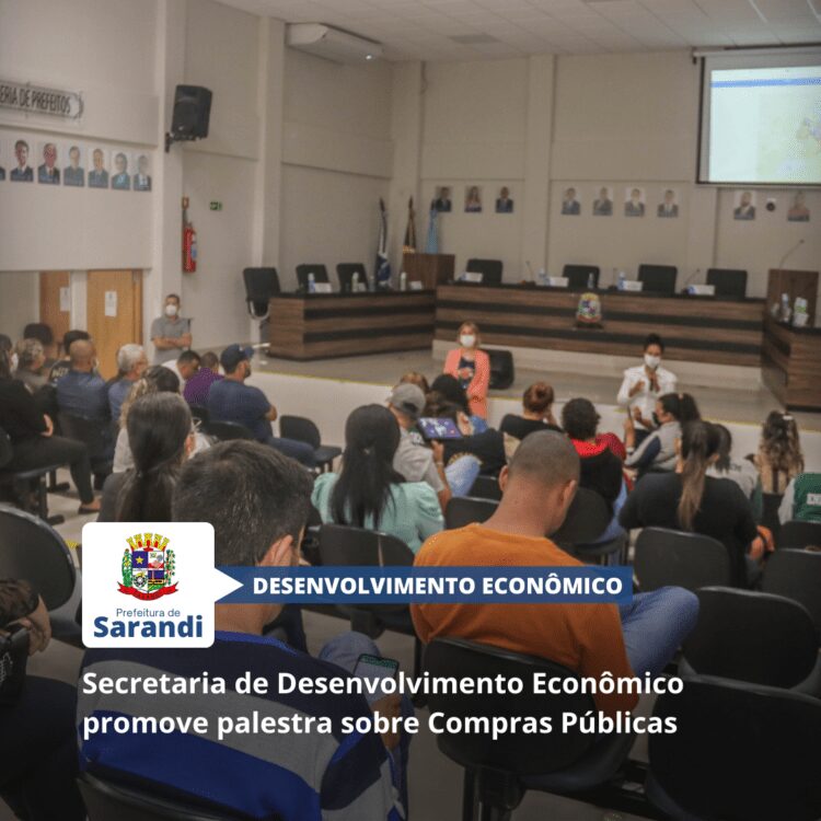 Secretaria de Saúde realiza reunião para apresentação do Remapeamento das áreas de abrangência das UBSs de Sarandi