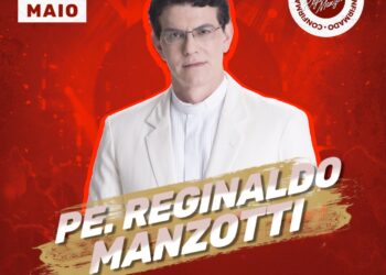 Troca de ingressos para apresentação do Padre Reginaldo Manzotti começa nesta terça-feira