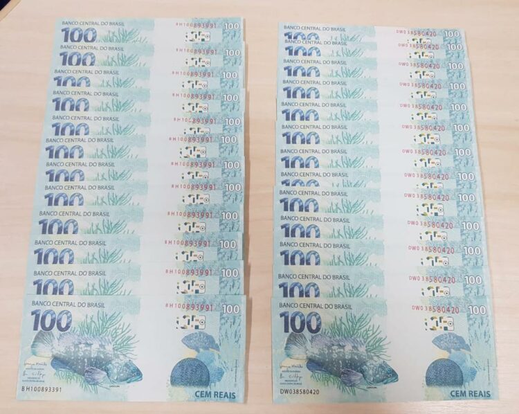 PF de Maringá e PM apreendem R$ 5 mil em notas falsas na região