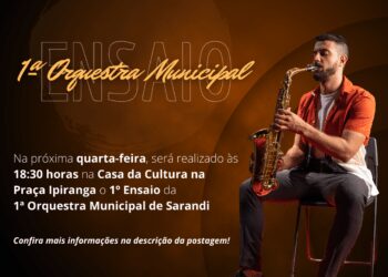 1º Ensaio da Orquestra de Sarandi