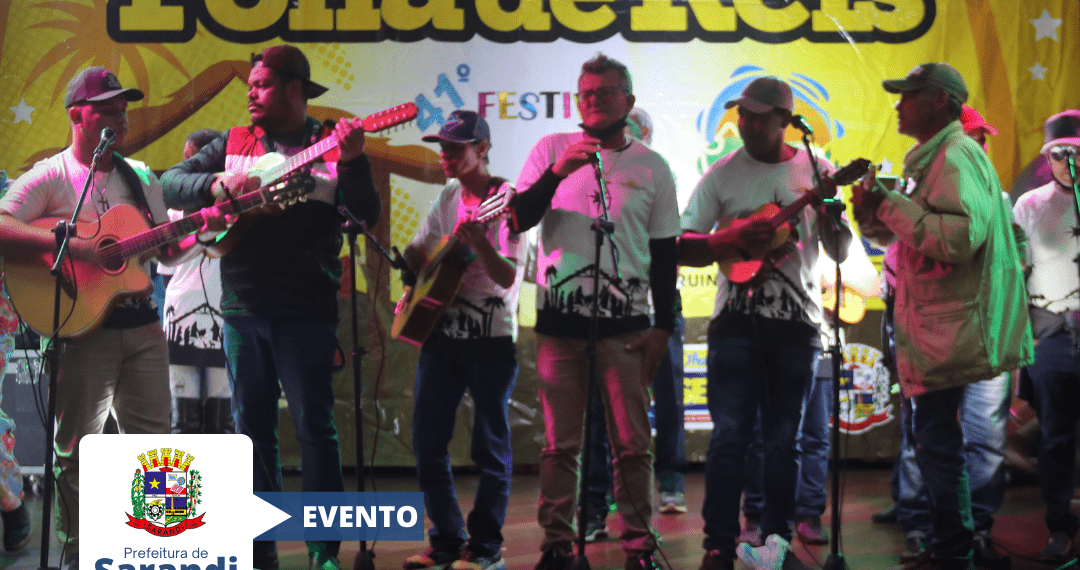 41º Festival Regional de Folia de Santo Reis foi realizada na Casa da Cultura em Sarandi