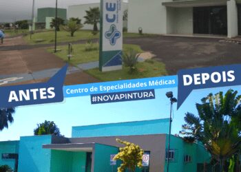 Antes e Depois do Centro de Especialidades Médicas de Sarandi