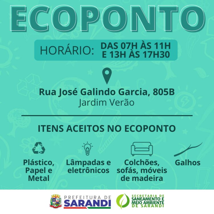 Ecoponto em Sarandi