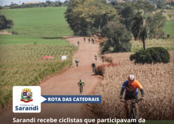 Sarandi recebe ciclistas que participavam da