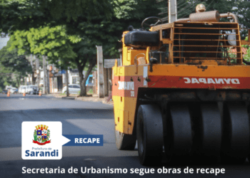 Secretaria de Urbanismo segue obras de recape nas ruas Augusto Birches Terrão, Salvador Jordano e José Munhoz