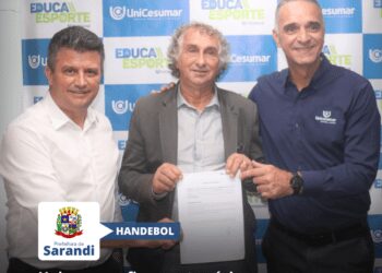 Unicesumar firma patrocínio com time de Handebol de Sarandi