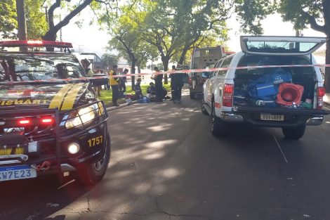 Idosa morre após ser atropelada na avenida Tuiuti em Maringá