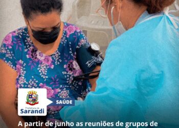 A partir de junho as reuniões de grupos de Hipertensos e Diabéticos voltam a acontecer nas UBSs de Sarandi