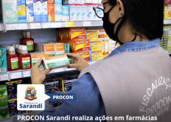 PROCON Sarandi realiza ações em farmácias e drogarias da cidade