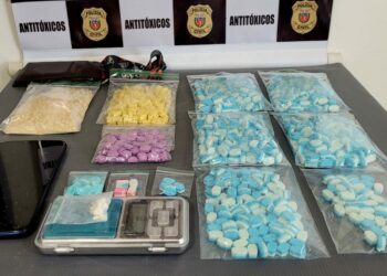 Polícia Civil de Maringá prende homem com ecstasy, cocaína e MDMA