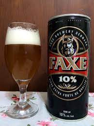 Faxe: uma cerveja extra forte e com 10% de graduação alcoólica no Papo de Beer
