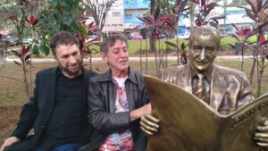 Antenor Sanches, pioneiro maringaense, teve estátua inaugurada em praça pública