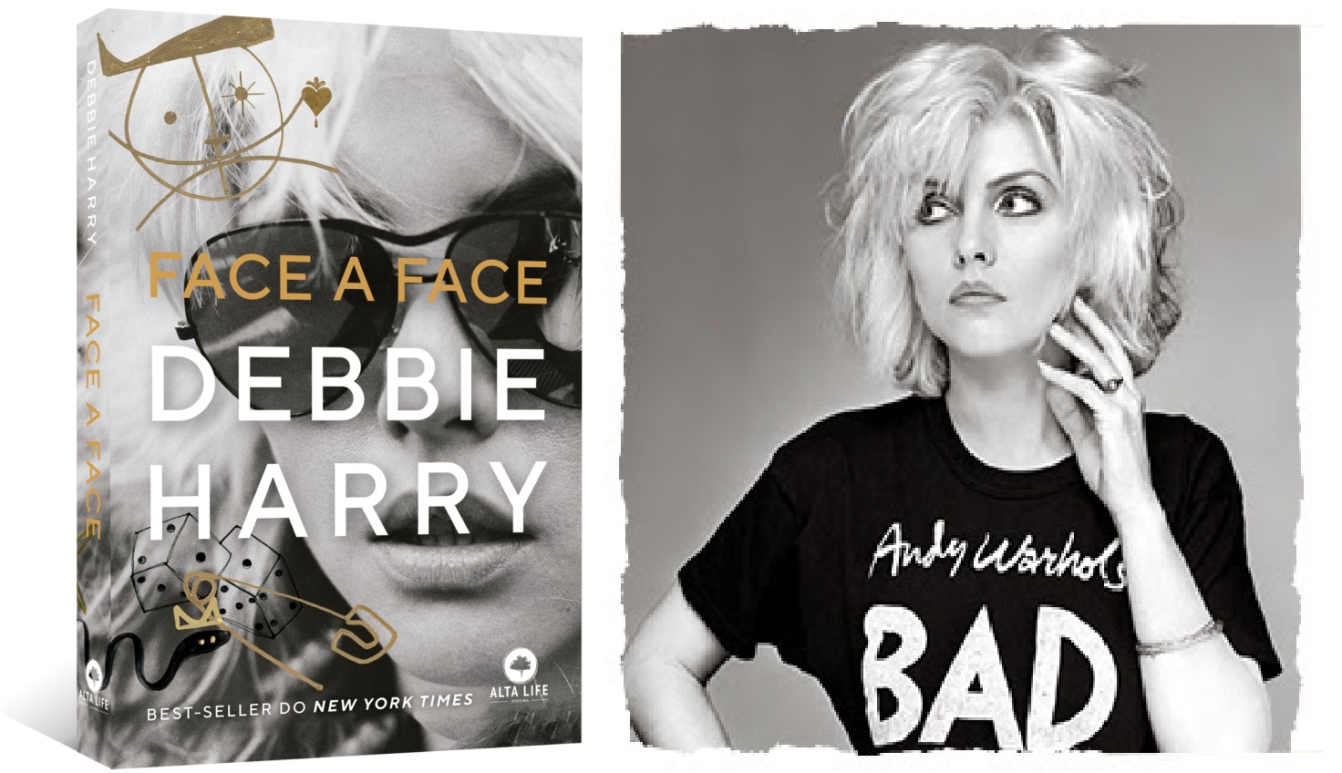 Debbie Harry, a líder do Blondie, anuncia sua autobiografia 