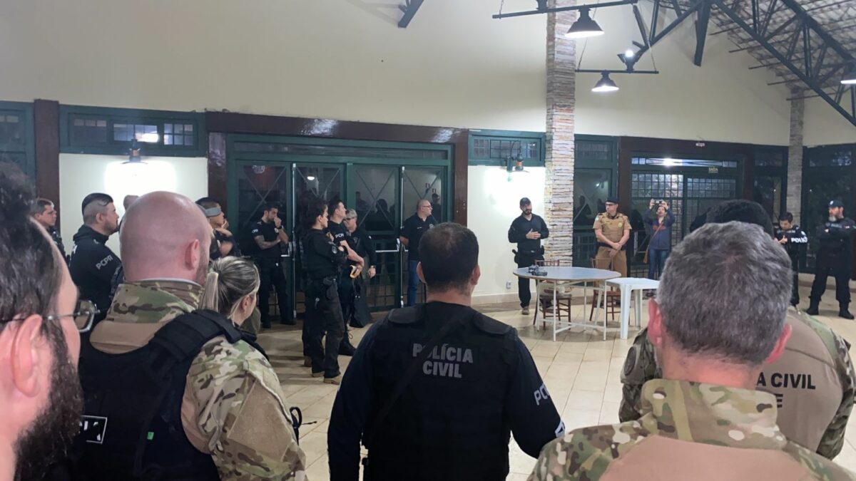 Polícia deflagra operação para combate ao tráfico em Maringá e região