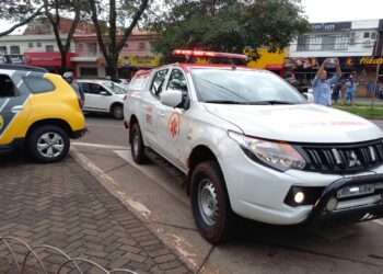 Vendedor de doces é baleado em cruzamento de Maringá