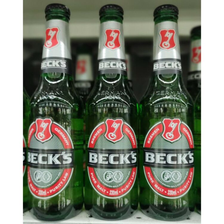 No Papo de Beer, a principal concorrente da Heineken. Beck’s, uma cerveja de qualidade