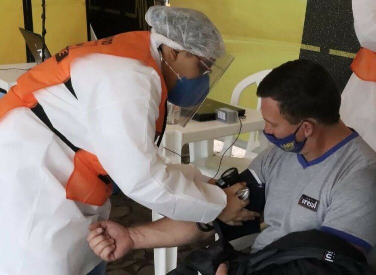 caravana saúde na estrada