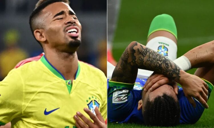 Jogadores sofreram lesões na derrota para Camarões na sexta-feira. AFP/Fifa