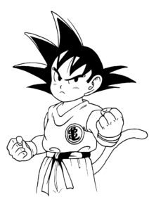 Desenho de Goku em 2023  Goku desenho, Cabelo do goku, Desenho