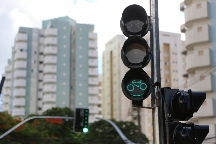 semáforos para ciclistas